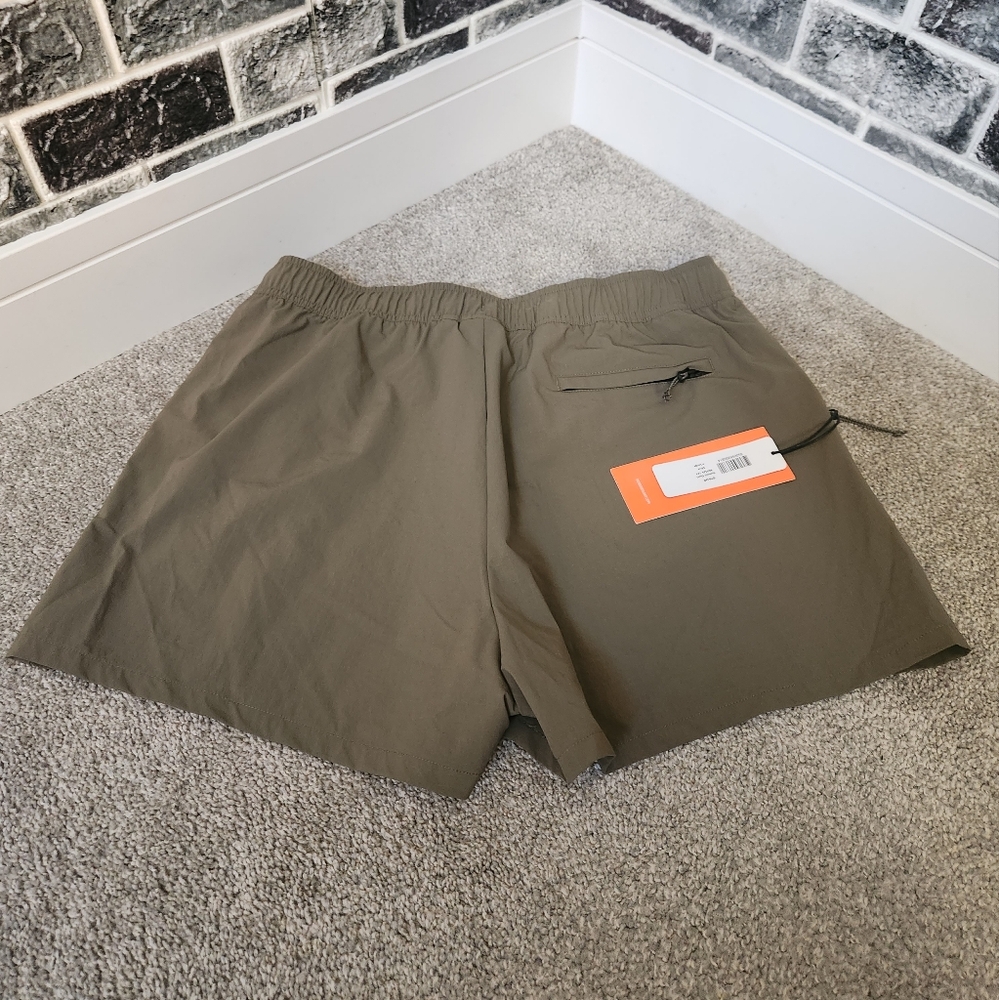 Bearded Goat Men's Olive Shorts Size XL